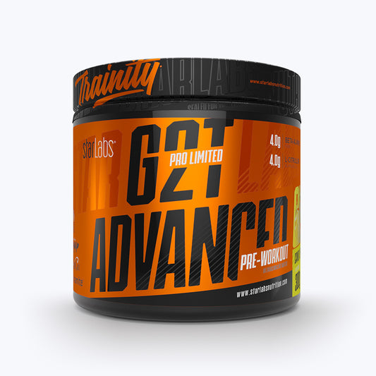 G2T Advanced State-of-the-art ultra-concentrated pre-workout.