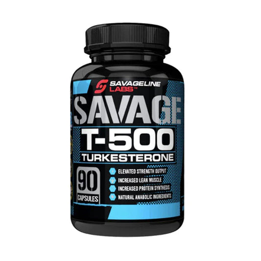 Savageline Labs T-500 Turkesterone (90 Tablets)